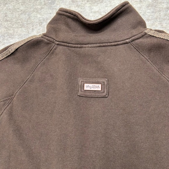 LRG Lifted Research Group Full Zip Track Jacket Mens 2XL Brown - Picture 10 of 11